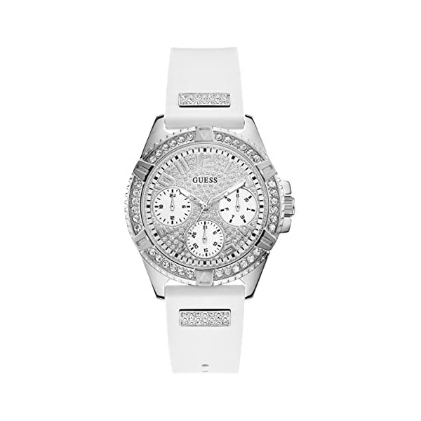 ゲス 腕時計 GUESS W1160L4 レディース 女性用 ウォッチ 時計 Guess Frontier Womens Analog Quartz Watch with Silicone Bracelet W1160L4
