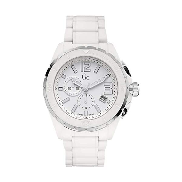 楽天i-selectionゲス 腕時計 GUESS X76012G1S メンズ 男性用 ウォッチ 時計 GUESS Men's XXL Phantom White Ceramic Timepiece