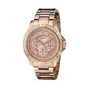 QX rv GUESS U0235L3 fB[X p EHb` v GUESS Women's U0235L3 Dynamic Feminine Rose Gold-Tone Mid-Size Sport Watch