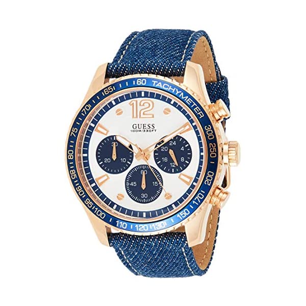 楽天i-selectionゲス 腕時計 GUESS W0970G3 メンズ 男性用 ウォッチ 時計 Guess Watches Men's -Rose Gold Denim Watch