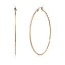 ゲス ピアス フープイヤリング ラージ ゴールド GUESS 84069330 GUESS Basic Large Wire Hoop Earrings