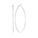 QX sAX t[vCO [W Vo[ GUESS 84069344 GUESS Basic Large Wire Hoop Earrings