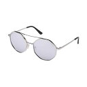 ゲス 腕時計 GUESS GU763610C55 サングラス メガネ 眼鏡 GUESS GU7636 Shiny Light Nickeltin/Smoke Mirror One Size