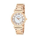 QX rv GUESS W0831L2 fB[X p EHb` v Guess Watches Women's Guess Women's Rose Gold-White Watch