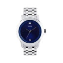 ゲス 腕時計 GUESS U11576G2 ウォッチ 時計 GUESS Factory Blue and Silver-Tone Diamond Dress Watch