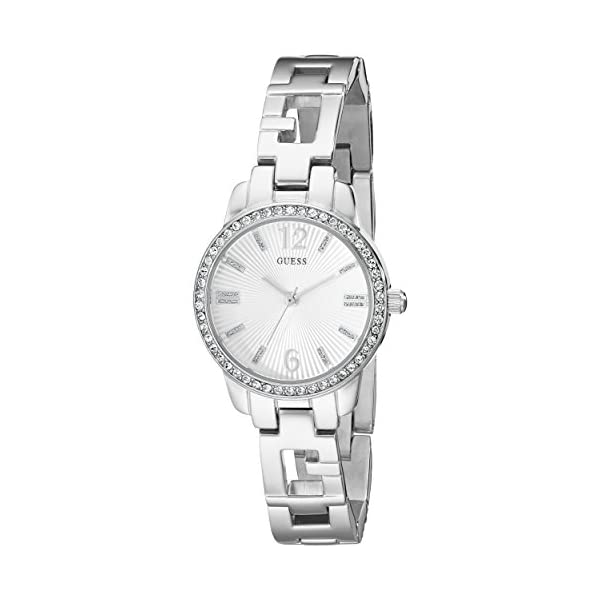 ゲス 腕時計 GUESS U0568L1 レディース 女性用 ウォッチ 時計 GUESS Women's Quartz Watch with Alloy Strap, Silver, 12 (Model: U0568L1)