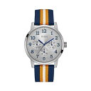 QX rv GUESS W0975G2 Y jp EHb` v Guess Watches Men's Guess Men's Blue-Striped Watch