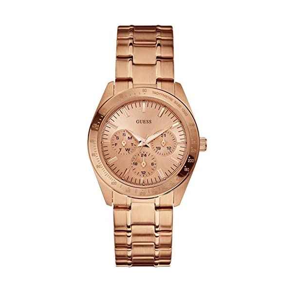 ゲス 腕時計 GUESS W13101L1 レディース 女性用 ウォッチ 時計 Guess Mini case Womens Analog Quartz Watch with Stainless Steel Gold Plated Bracelet W13101L1