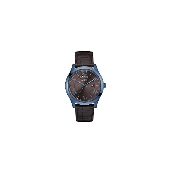 ゲス 腕時計 メンズ 男性用 GUESS W0792G6 時計 ウォッチ Guess Mens Analogue Classic Quartz Watch with Leather Strap W0792G6