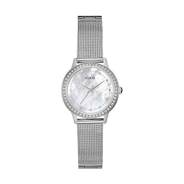 ゲス 腕時計 レディース 女性用 GUESS W0647L1 時計 ウォッチ GUESS Women's CHELSEA Steel Bracelet & Case Quartz MOP Dial Analog Watch W0647L1