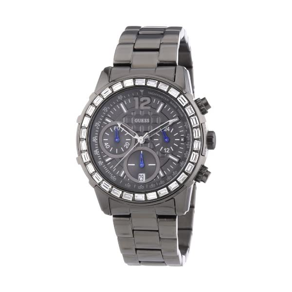  ӻ ǥ  GUESS W0016L3  å GUESS Lady B Grey Stainless Ste...