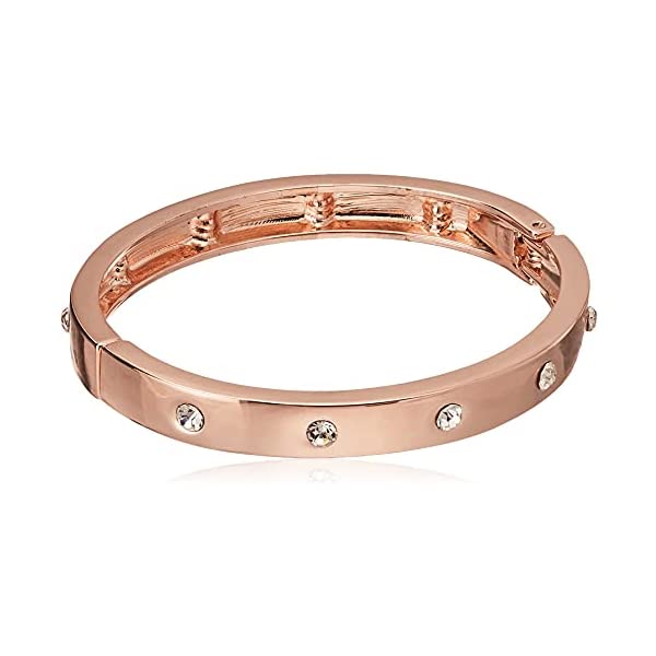  ֥쥹å Х󥰥 ꥹ ꡼ å GUESS 297186-21 Guess Narrow Hinge with Crystal Bangle Bracelet