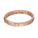 QX uXbg oO NX^ ANZT[ ObY GUESS 297186-21 Guess Narrow Hinge with Crystal Bangle Bracelet