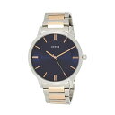 QX rv Y jp GUESS W0990G4 v EHb` Guess Watches Men's Guess Men's Silver-Rose Gold-Blue Watch