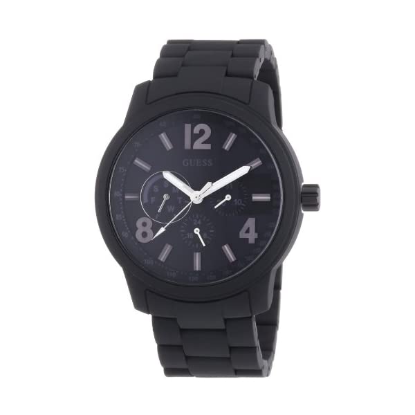 ゲス 腕時計 メンズ 男性用 GUESS W0185G1 時計 ウォッチ Guess W0185G1 Mens Multifunction Black Watch