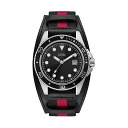 QX rv Y jp GUESS W1051G1 v EHb` GUESS Factory Men's Red and Black Cuff Watch, NS