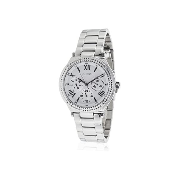 ゲス 腕時計 レディース 女性用 GUESS W0331L1 時計 ウォッチ Guess W0331L1 35mm Silver Steel Bracelet & Case Women's Watch