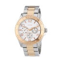 ゲス 腕時計 GUESS W0231L5 時計 ウォッチ Guess Sports Silver/Rose Gold Watch W0231L5