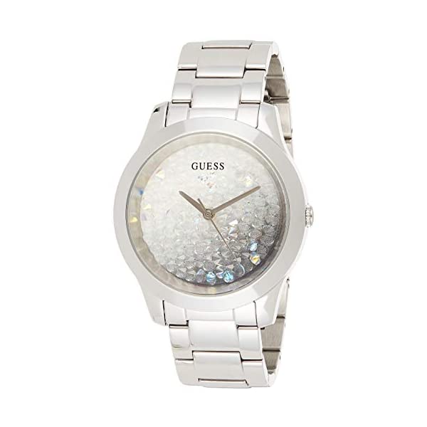 ゲス 腕時計 レディース 女性用 GUESS GW0020L1 時計 ウォッチ GUESS Women's Analog Watch with Stainless Steel Strap, Silver, 20 (Model: GW0020L1)