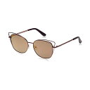 ゲス サングラス メガネ 眼鏡 GUESS GU7528A GUESS GU7528 Shiny Dark Brown/Brown Mirror One Siz...