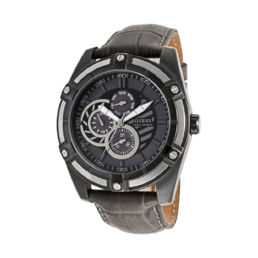 ゲス 腕時計 メンズ 男性用 GUESS W0039G2 時計 ウォッチ Guess Men's Gray Dial Gray Genuine Leather ゲス 腕時計 メンズ 男性用 GUESS W0039G2 時計 ウォッチ Guess Men's Gray Dial Gray Genuine Leather