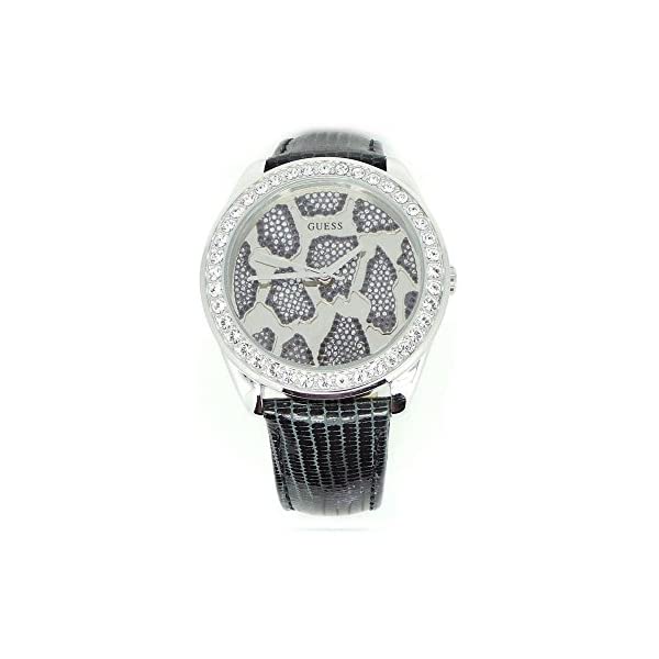 CITIZEN - ゲス 腕時計 レディース 女性用 GUESS W0056L1 時計 ウォッチ Guess W0056L1 Ladies 3D ANIMAL Black Watch