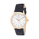 QX rv Y jp GUESS W0922G7 v EHb` Guess Watches Men's Guess Men's Leather Blue-Rose Gold Watch