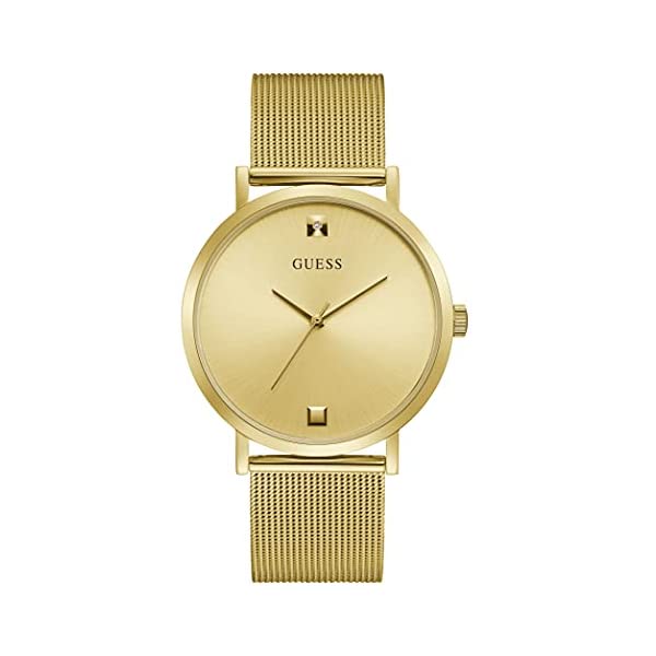 ゲス 腕時計 メンズ 男性用 GUESS GW0248G2 時計 ウォッチ GUESS Men's Quartz Watch with Stainless Steel Strap, Gold, 18 (Model: GW0248G2)