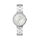 ゲス 腕時計 GUESS GW0252L1 時計 ウォッチ GUESS Women Stainless Steel Quartz Watch with Resin Strap, Silver, 16 (Model: GW0252L1)
