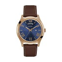 ゲス 腕時計 メンズ 男性用 GUESS W0792G2 時計 ウォッチ GUESS W0792G2,Men's Dress Sport,Leather Strap,Stainless Steel Case,50m WR