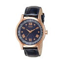 ゲス ゲス 腕時計 メンズ 男性用 GUESS W0662G4 時計 ウォッチ GUESS W0662G4,Men's Dress Sport,Leather Strap,Rose Gold Tone,Stainless Steel Case,50m WR