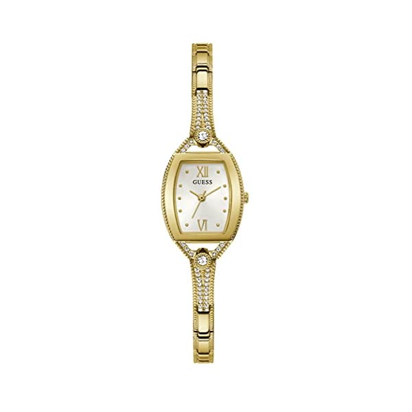 ゲス 腕時計 レディース 女性用 GUESS GW0249L2 時計 ウォッチ GUESS Women's Quartz Watch with Stainless Steel Strap, Gold, 7.5 (M..
