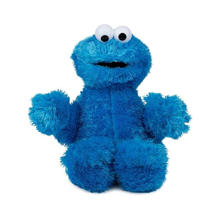 ガンド セサミストリート 公式 クッキーモンスター マペット ぬいぐるみ 対象年齢 1 歳以上 ブルー 12 インチ GUND Sesame Street Official Cookie Monster Muppet Plush, Premium Plush Toy for Ages 1 & Up, Blue, 12”