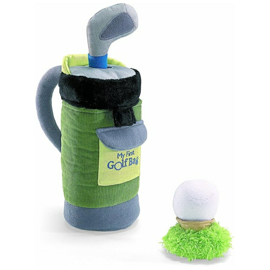 樂天商城 - ガンド はじめてのゴルフバッグ プレイセット ぬいぐるみ ギフト プレゼントに Gund My First Golf Bag Playset