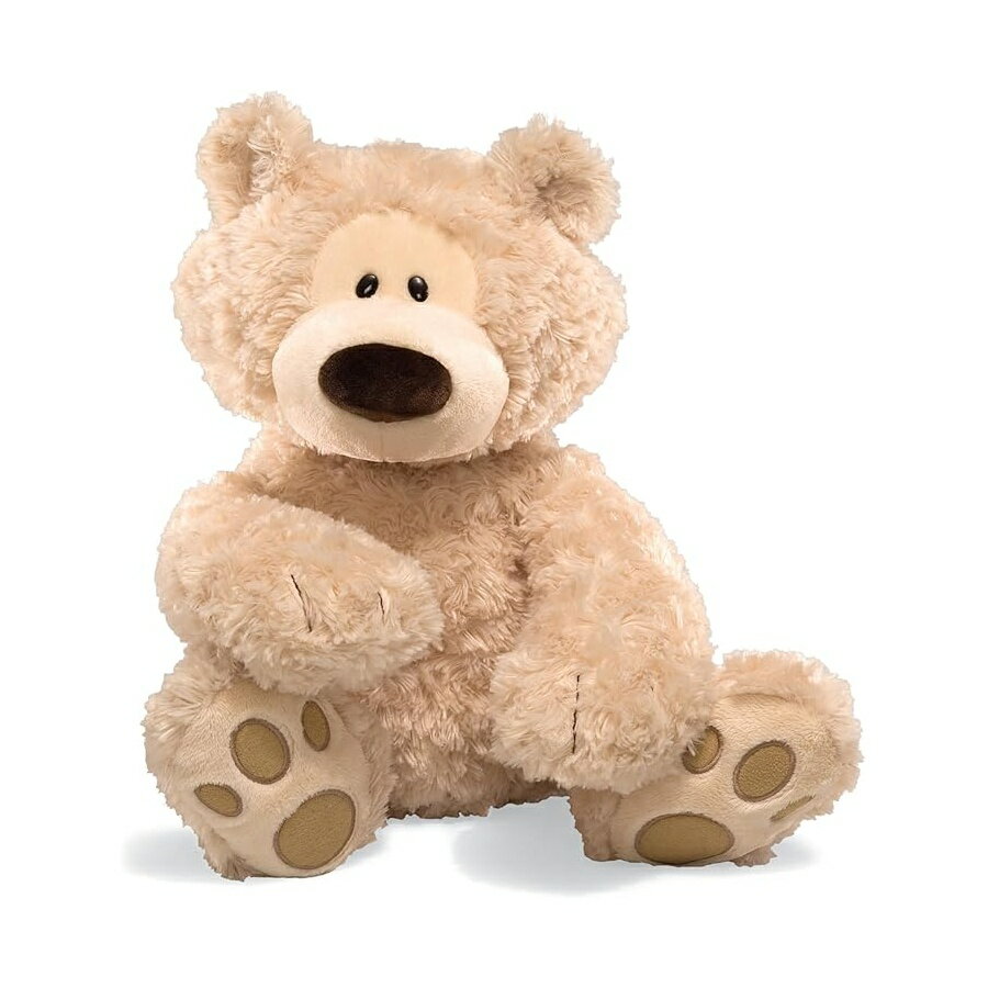 Rakuten - ガンド クラシック テディベア プレミアムぬいぐるみ 対象年齢 1 歳以上 ベージュ 18 インチ GUND Philbin Classic Teddy Bear, Premium Stuffed Animal for Ages 1 and Up, Beige, 18”