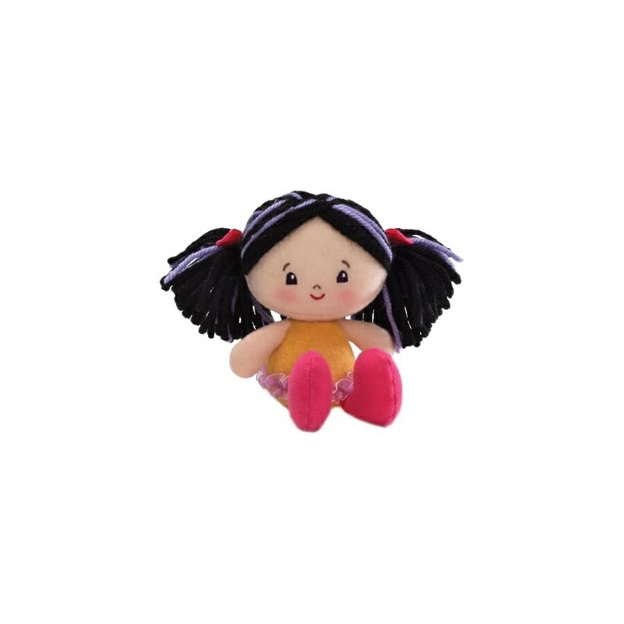 ガンド 女の子 5インチ ドール ブラック GUND Hailey Girlies 5" Doll, Black