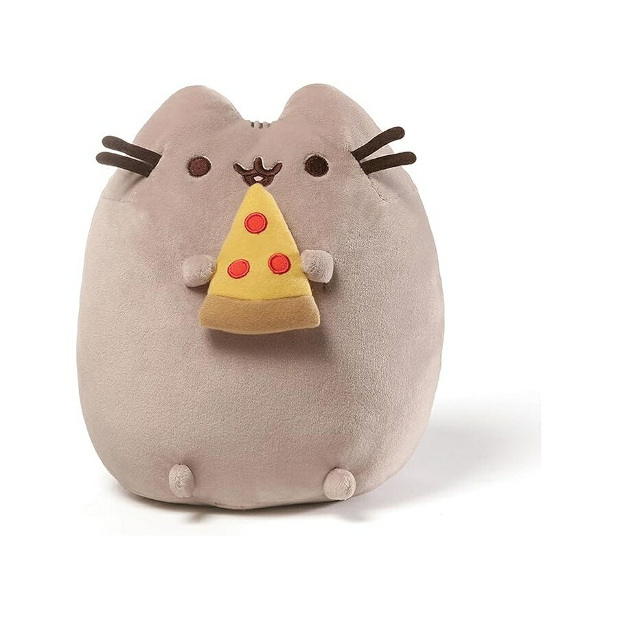 ガンド プシーン スナッカブルピザぬいぐるみ 対象年齢 8 歳以上 9.5 インチ グレー GUND Pusheen Snackable Pizza Plush, Stuffed Animal for Ages 8 and Up, 9.5”, Gray