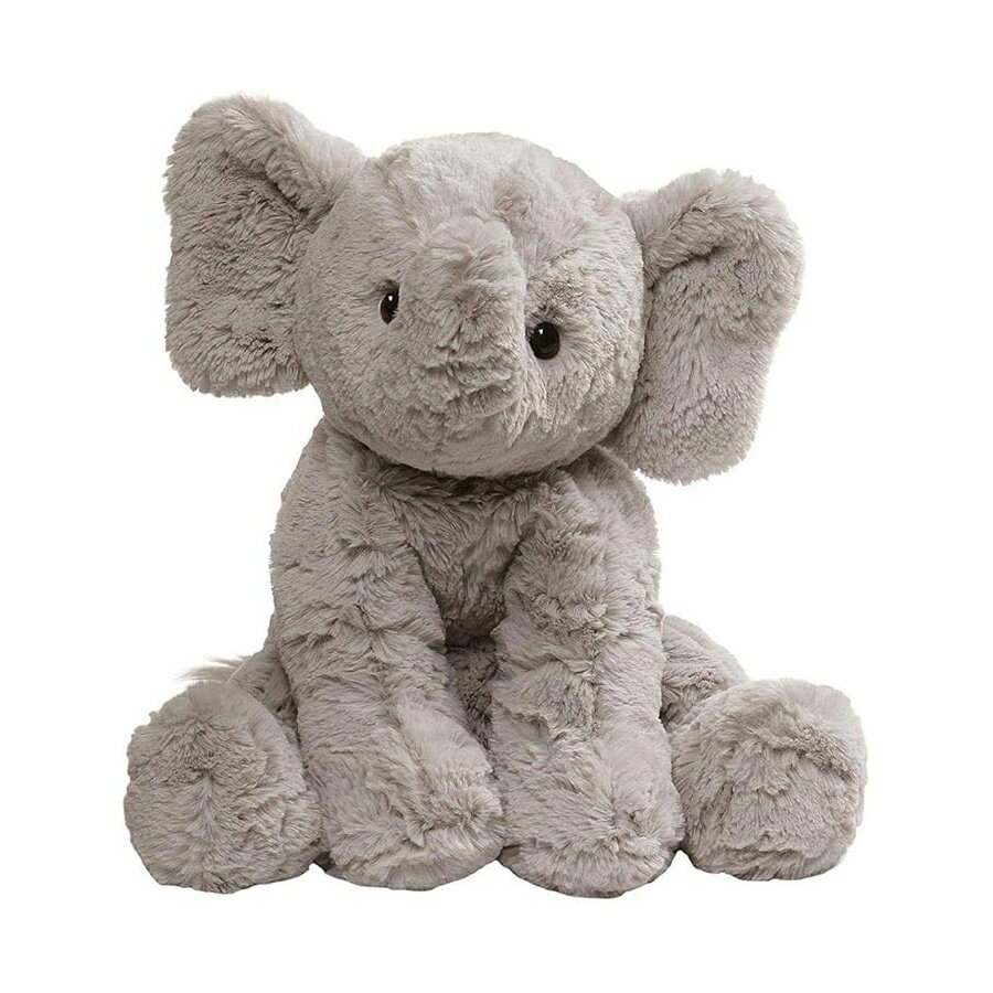 樂天商城 - ガンド コージーズ コレクション ゾウのぬいぐるみ グレー 10インチ GUND Cozys Collection Elephant Stuffed Animal Plush, Gray, 10