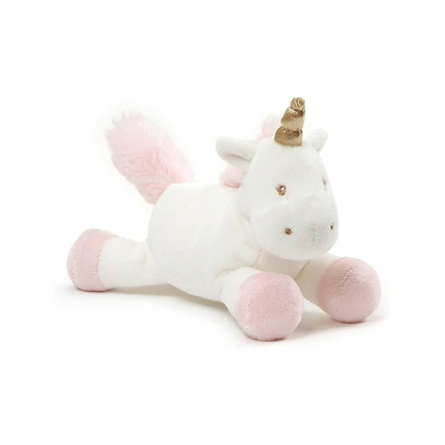 ガンド ベビー ルナ ユニコーン ぬいぐるみ ガラガラ 7インチ GUND Baby Luna Unicorn Stuffed Plush Rattle, 7”