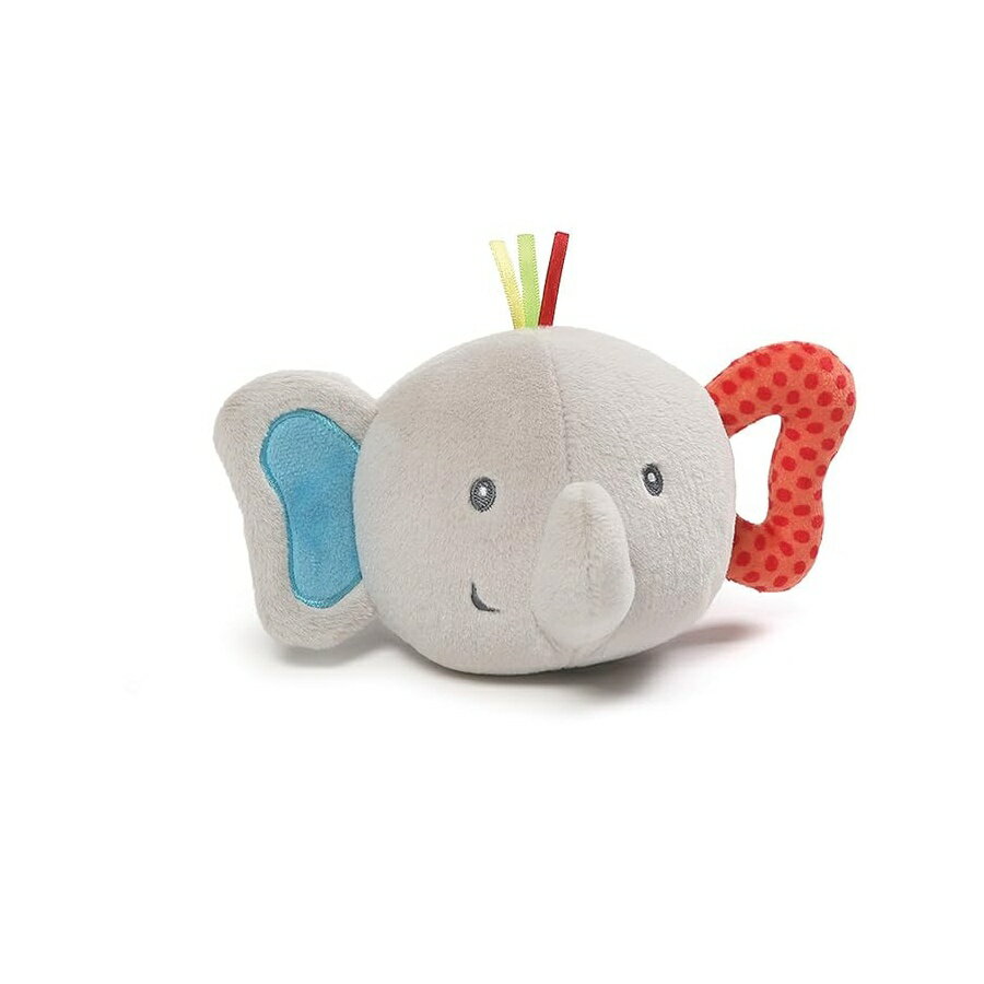 ガンド ベビー ゾウ 象 ライトアップぬいぐるみボール グレー 6インチ Gund Baby Flappy Elephant Silly Sounds Light Up Plush Ball, Gray, 6"