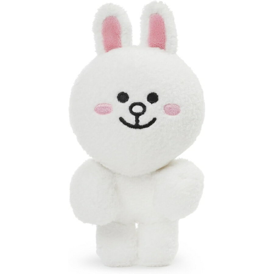 乐天商城 - ガンド ライン フレンズ コニーダングラー ぶら下げぬいぐるみ ウサギ ホワイト 6インチ GUND LINE Friends Cony Dangler Hanging Plush Stuffed Animal Rabbit, White, 6