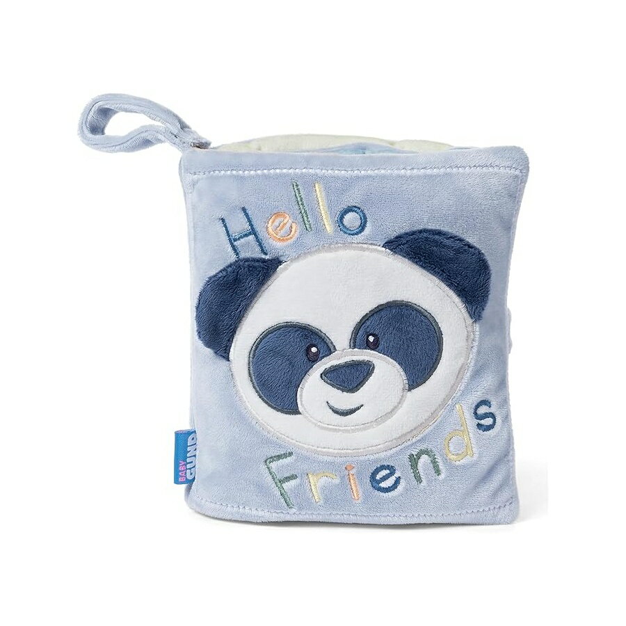 ガンド ベビー ベビーつまようじ ソフトブック ぬいぐるみ 感覚刺激玩具 8インチ GUND Baby Baby Toothpick Soft Book Plush Stuffed Sensory Stimulating Toy, 8"