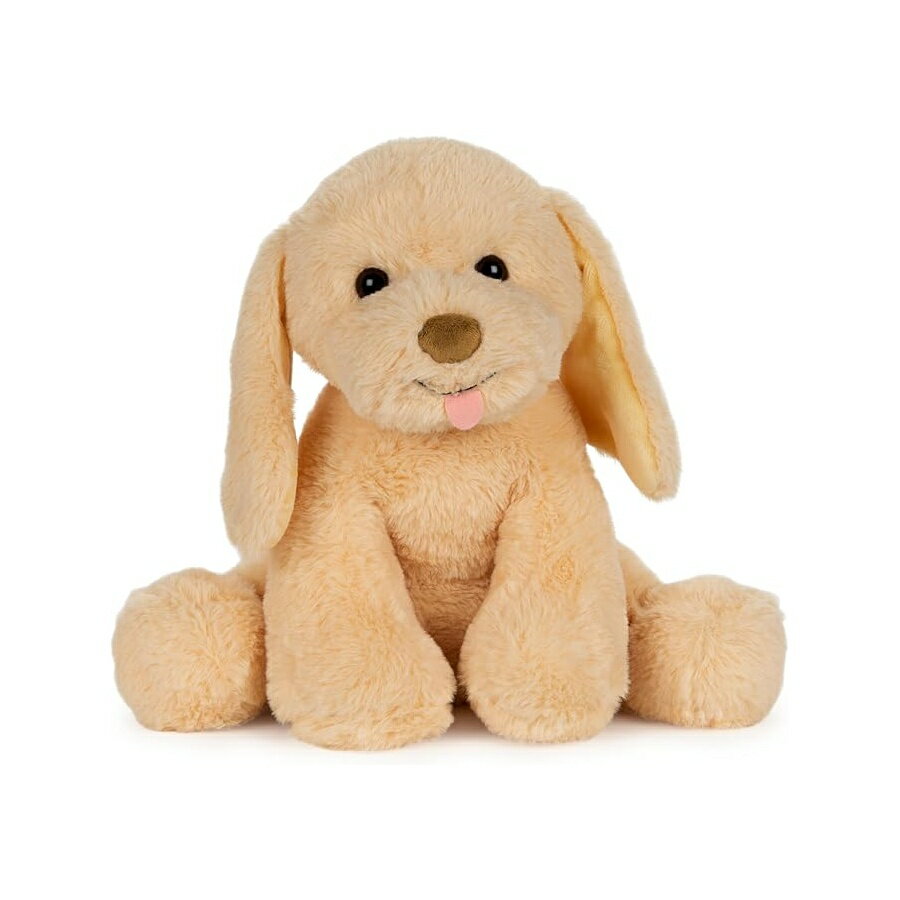 Rakuten - ガンド ベビー アニメーションぬいぐるみ プレミアムぬいぐるみ 吠える子犬のぬいぐるみ 対象年齢1歳以上 イエロー 12インチ GUND Baby My Pet Puddles Animated Plush, Premium Stuffed Animal Barking Plush Puppy Dog for Ages 1 and Up, Yellow, 12”
