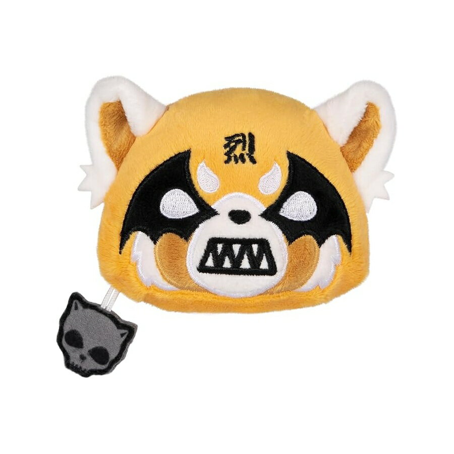 ガンド サンリオ アグレッシブ烈子 スクリーンクリーナー ぬいぐるみ レッサーパンダ Netflix オリジナル 3インチ GUND Sanrio Aggretsuko Screen Cleaner Plush Stuffed Animal Red Panda Netflix Original, 3"