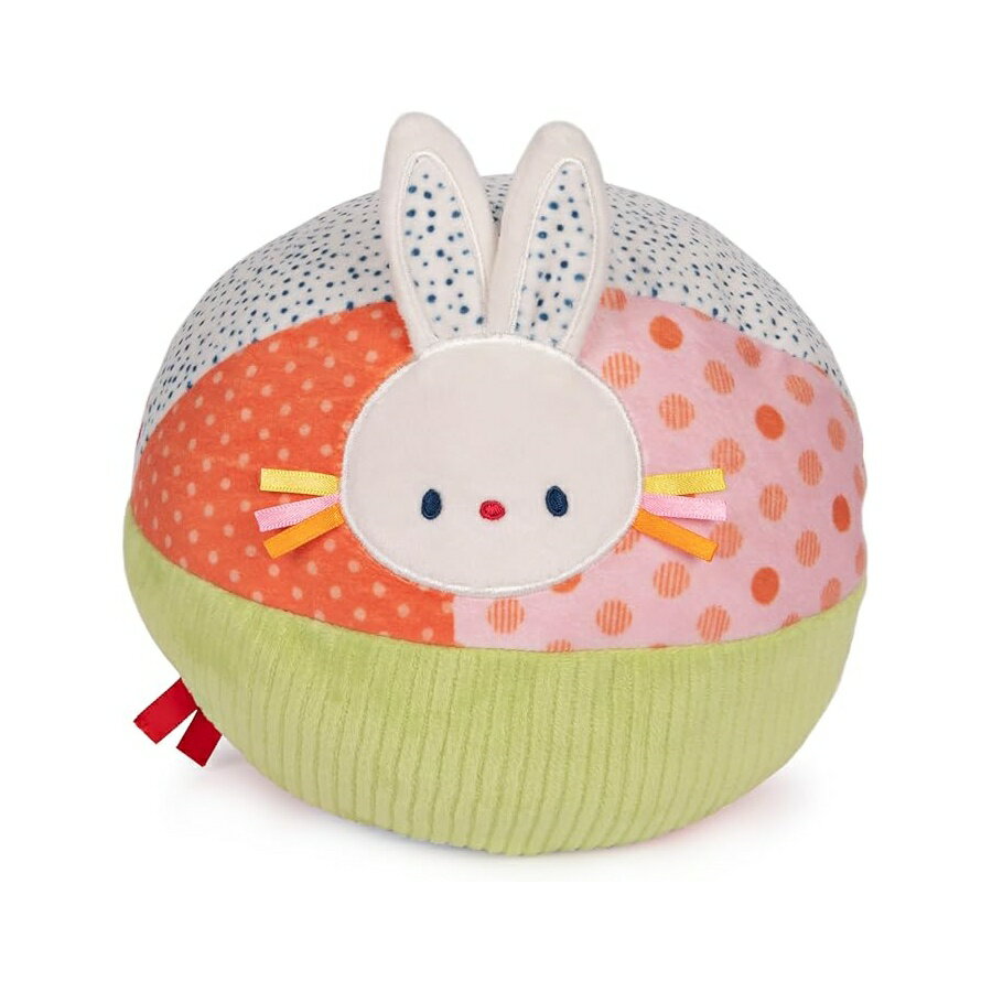 Rakuten - ガンド ベビーティンクルクリンクルソフトアクティビティボールぬいぐるみ 7インチ GUND Baby Tinkle Crinkle Soft Activity Ball Plush, 7