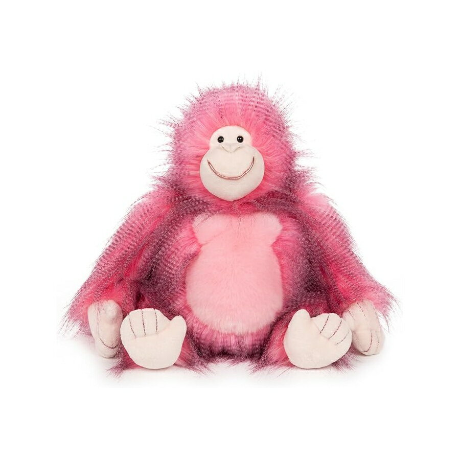 ガンド コレクション ラモナ ゴリラ 猿のぬいぐるみ 対象年齢 1 歳以上 ピンク 11.5 インチ GUND Fab Pals Collection, Ramona Gorilla, Plush Monkey Stuffed Animal for Ages 1 and Up, Pink, 11.5”