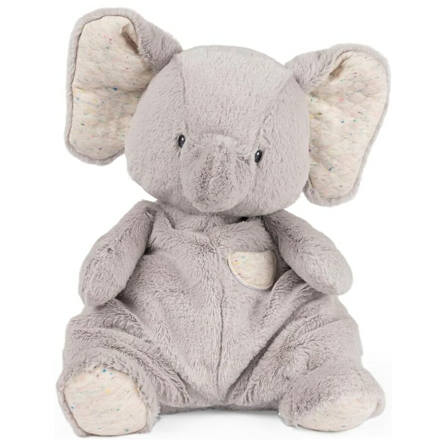 ガンド ベビー ゾウ 象 赤ちゃんと幼児用の大きなぬいぐるみ アッシュグレー 12.5インチ GUND Baby Oh So Snuggly Elephant Large Plush Stuffed Animal for Babies and Infants, Ash Grey, 12.5”