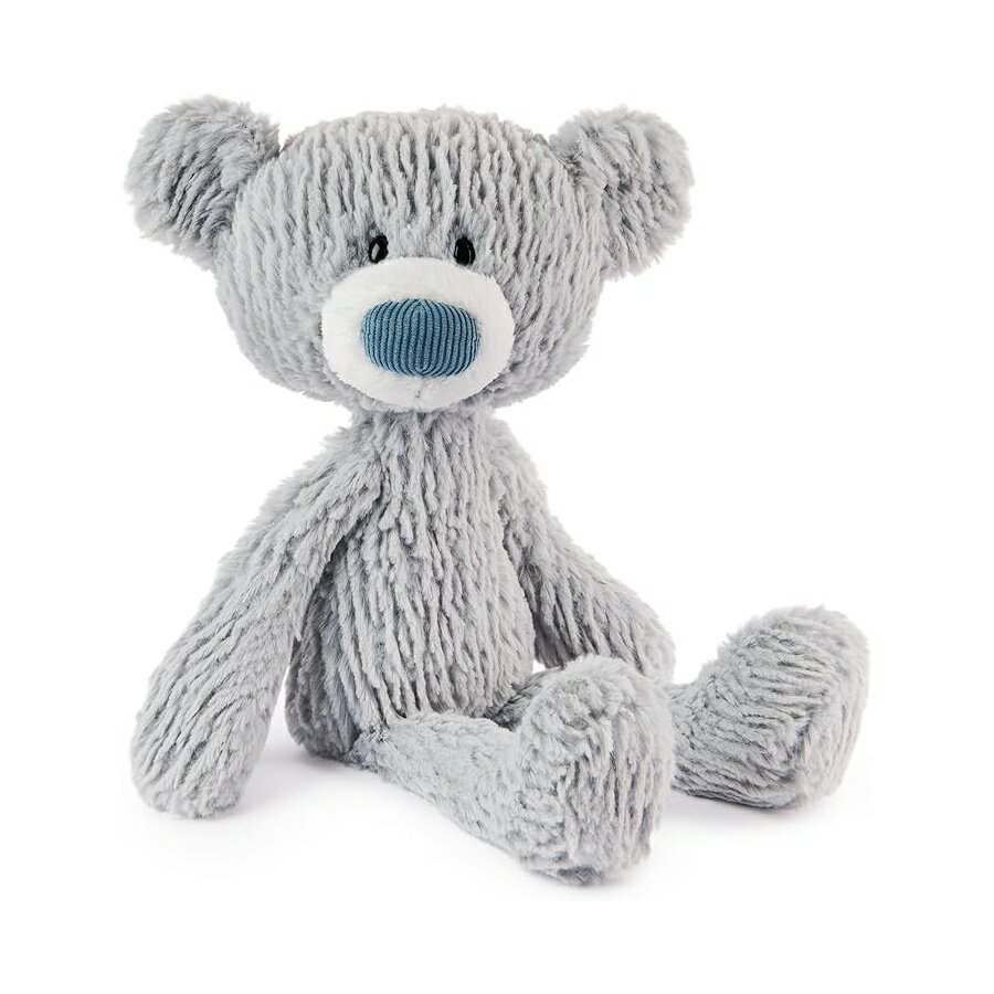ガンド 波状クマ テディベアのぬいぐるみ 対象年齢 0 歳以上 グレー 15 インチ GUND Toothpick Wavy Bear, Teddy Bear Stuffed Animal for Ages 0 and Up, Gray, 15”