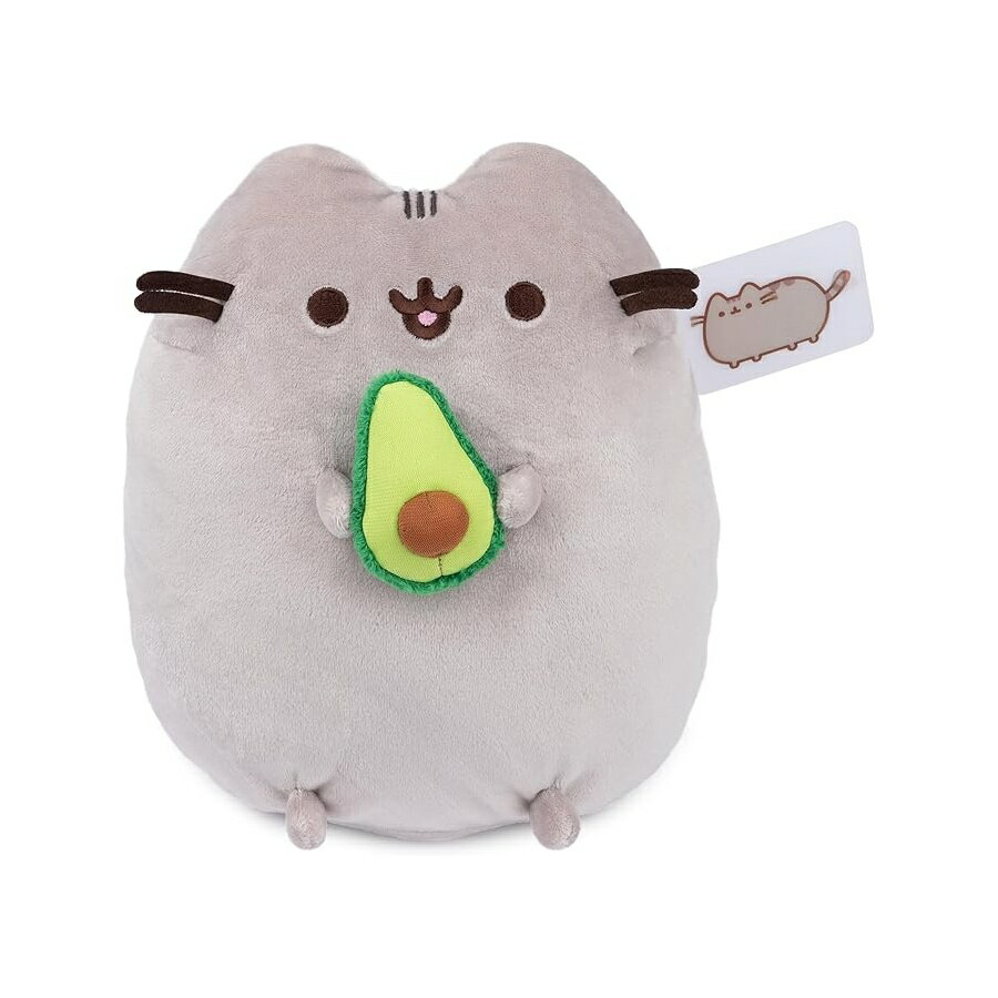 ガンド プシーン スナッカブル アボカド ぬいぐるみ 対象年齢 8 歳以上 9.5 インチ グレー GUND Pusheen Snackable Avocado Plush, Stuffed Animal for Ages 8 and Up, 9.5”, Gray