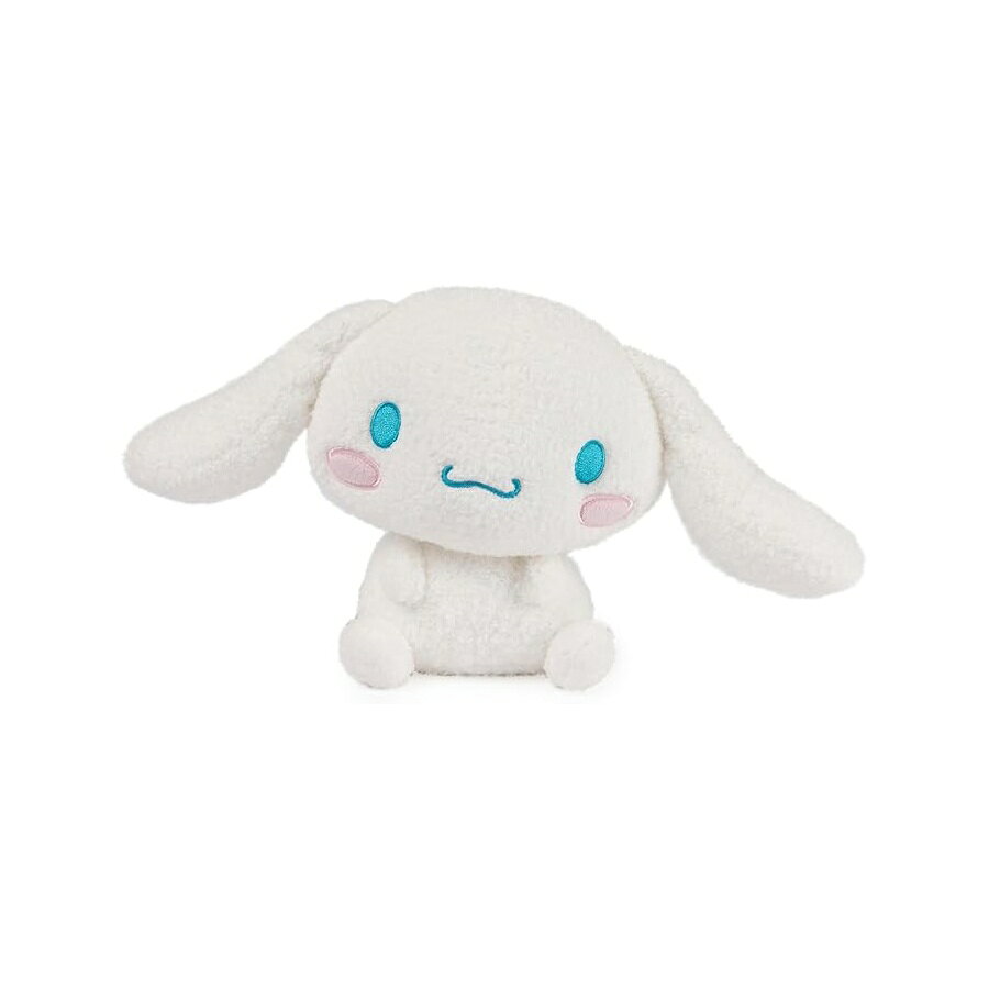 ガンド サンリオ シナモロール ぬいぐるみ 対象年齢 1 歳以上 6 インチ ホワイト GUND Sanrio Cinnamoroll Plush, Premium Stuffed Animal for Ages 1 and Up, 6”, White
